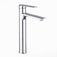 Basin Mixer Long Head Silver